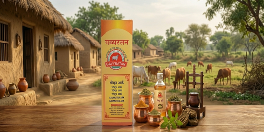 What are the benefits of Ayurvedic Gau Ark at Gavyratan?