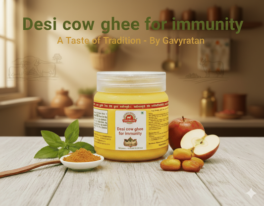 Desi cow ghee for immunity