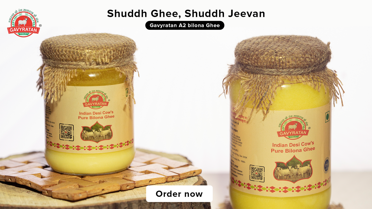 Tharparkar Bilona A2 Ghee (Glass Jar) @ Rs 1499