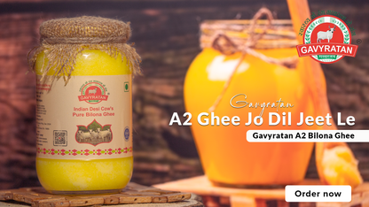 Tharparkar Bilona A2 Ghee (Glass Jar) @ Rs 1499